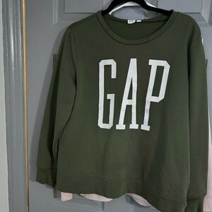 GAP Green Sweatshirt